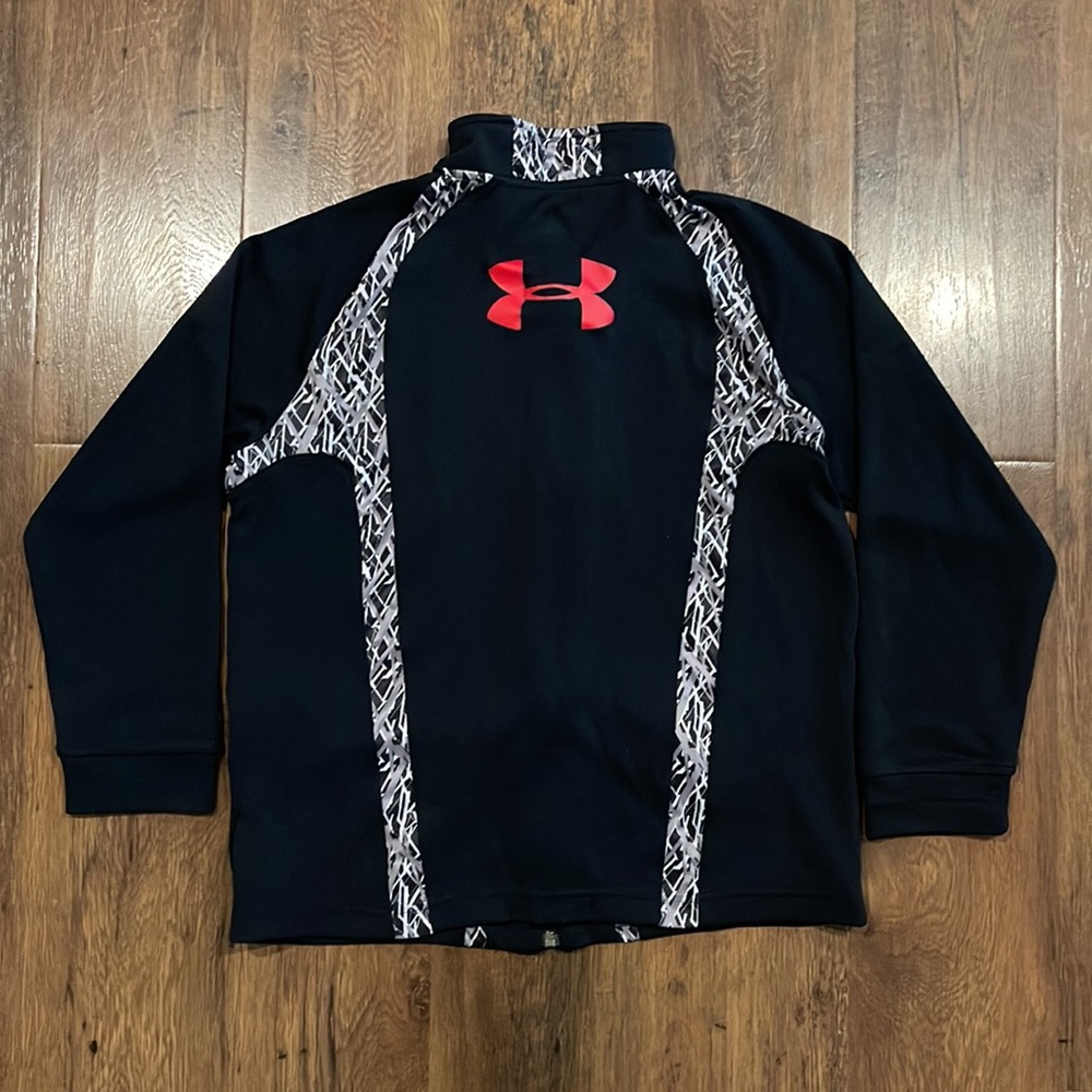 Under Armour Heatgear Full Zip Jacket Youth Large - Picture 5 of 9